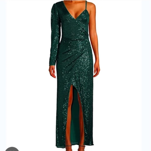 slim fit dress slacks Sequin Cutout Halter Gown  BCBGMAXAZRIA